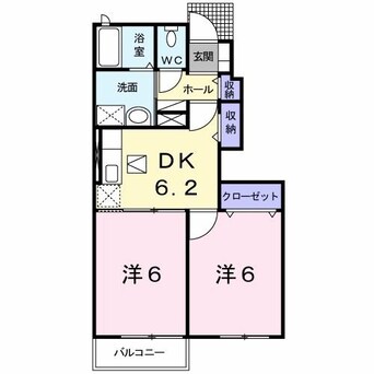 間取図 プレッソ前野Ⅱ