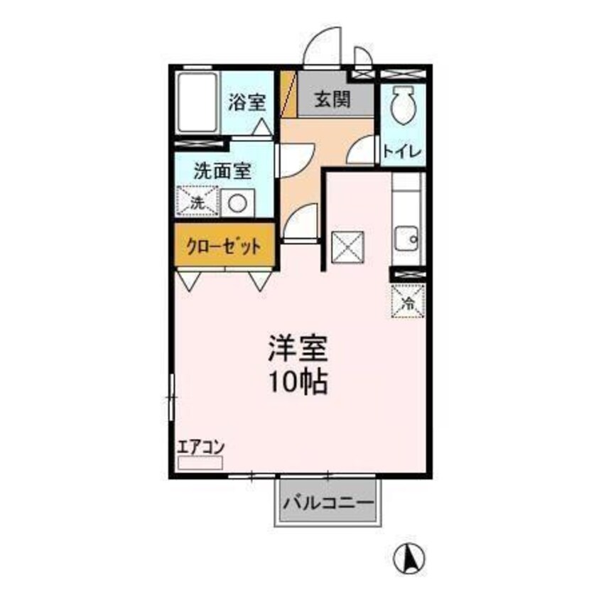 間取図 グランディアC