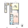 ユメグランⅡ 1LDKの間取り