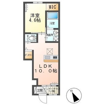 間取図 クレーネＡ棟