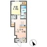 クレーネＡ棟 1LDKの間取り
