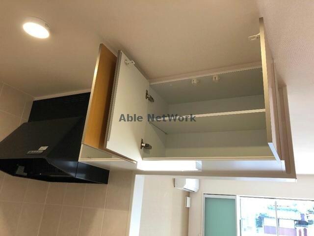 吊戸棚も完備※イメージ 鹿嶋市宮津台アパートA棟新築工事