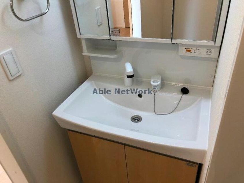 シャワー付洗面台※イメージ 鹿嶋市宮津台アパートA棟新築工事