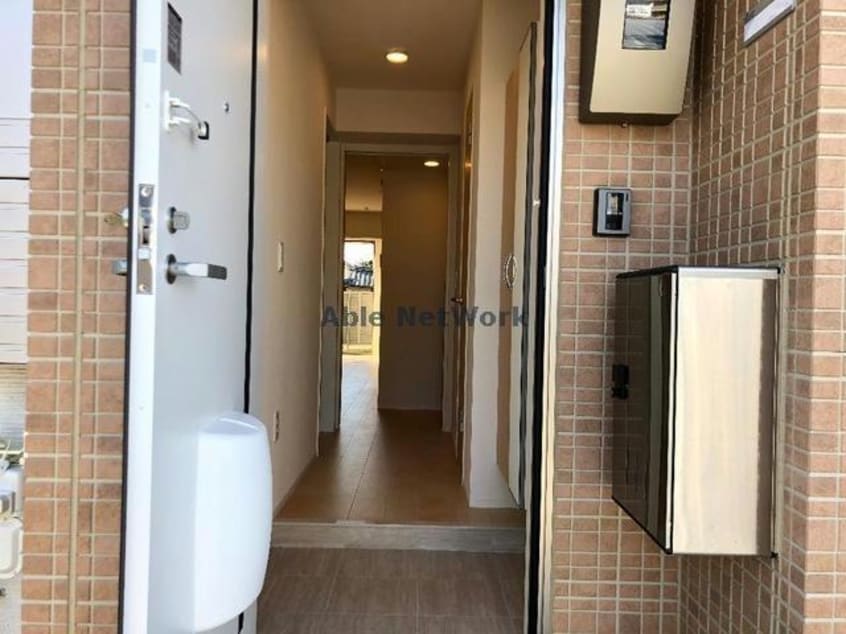 おしゃれな玄関※イメージ 鹿嶋市宮津台アパートA棟新築工事