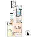 サンハイツの間取図
