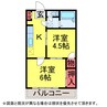 ｱﾈｯｸｽⅠ 2Kの間取り