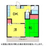 ｷｬﾋﾟﾀﾙA 2DKの間取り