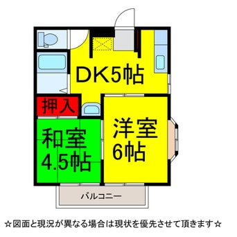 間取図 ﾙｰﾗﾙ成田