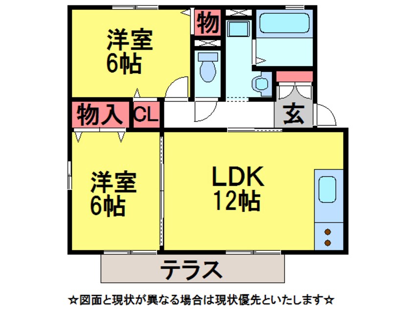 間取図 ﾄﾞﾘｰﾑﾊｲﾂⅢ