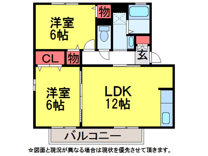 間取図 ﾄﾞﾘｰﾑﾊｲﾂⅢ