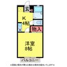 ｴｽﾃｰﾄ･ﾄﾞﾐｰﾙ 1DKの間取り