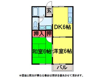 間取図 ｼｪﾘｰﾙ･ｾｲｳﾞｪ