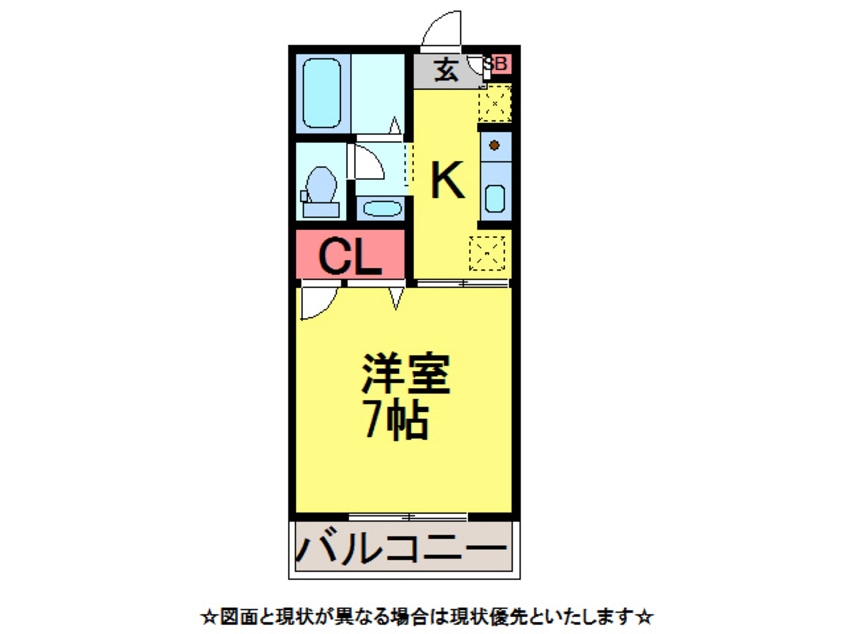間取図 ｼﾞｭﾈｽCO－Z