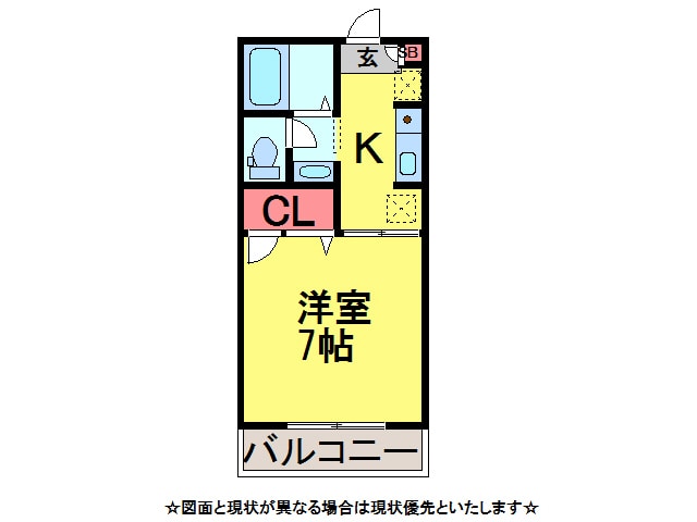 間取り図 ｼﾞｭﾈｽCO－Z