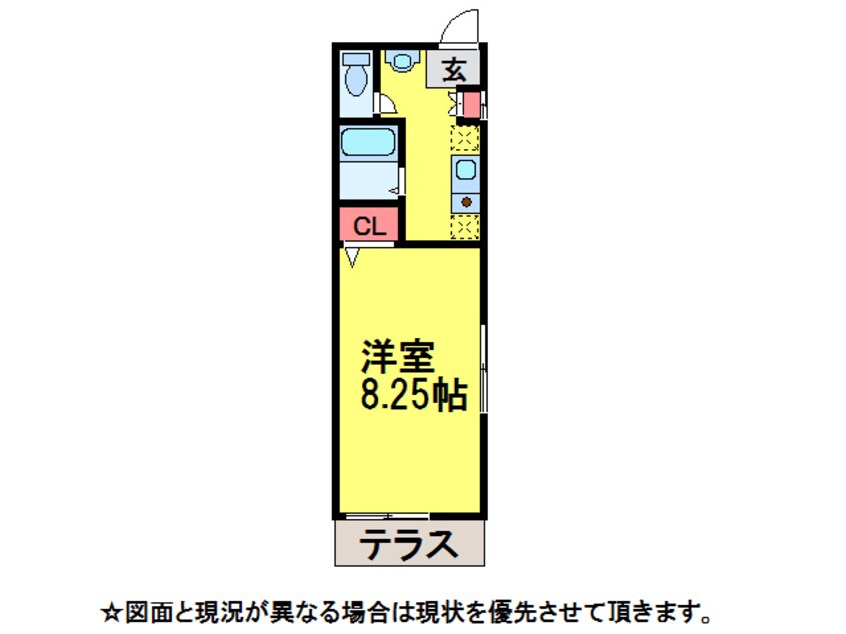 間取図 ｴｽﾍﾟﾗﾝｻ土屋Ⅱ