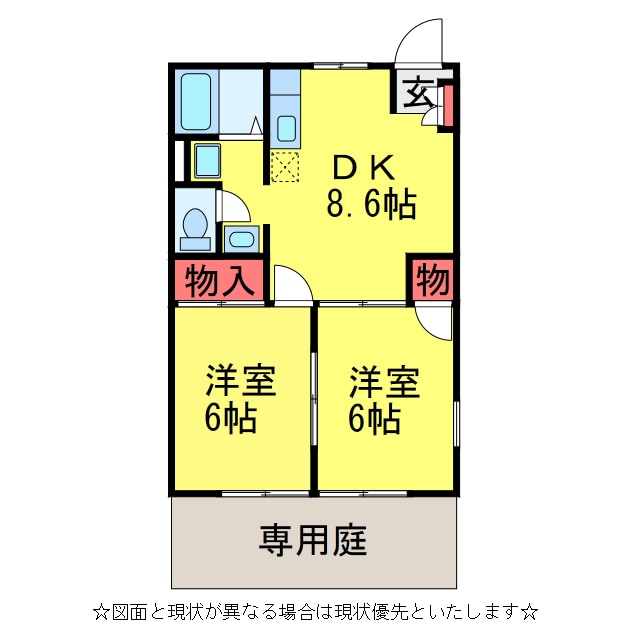 間取り図 ﾆｭｰﾄﾗｯﾄﾞⅠ