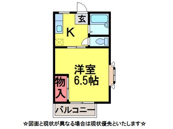 間取図 ｺｰﾎﾟｼﾞｭﾈｽ