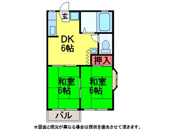 間取図 ｺｰﾄﾋﾞﾚｯｼﾞB棟