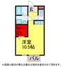 ｴｽﾊﾟｽ 1Rの間取り