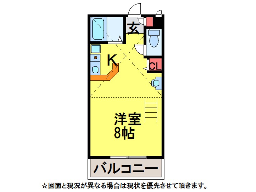 間取図 ﾍﾞﾙﾒｿﾞﾝ弐番館