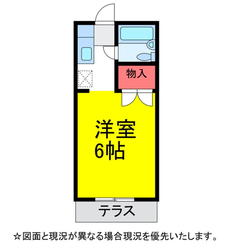 間取図 ｽｶｲｴﾝｼﾞｭＡ