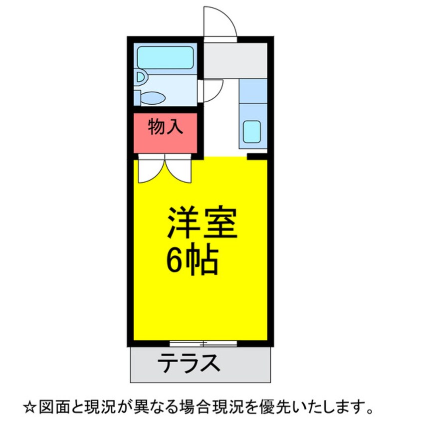 間取図 ｽｶｲｴﾝｼﾞｭＡ