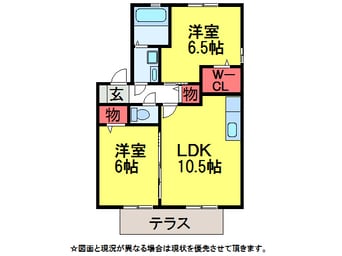 間取図 ﾍﾞﾙﾌｫｰﾚ美郷