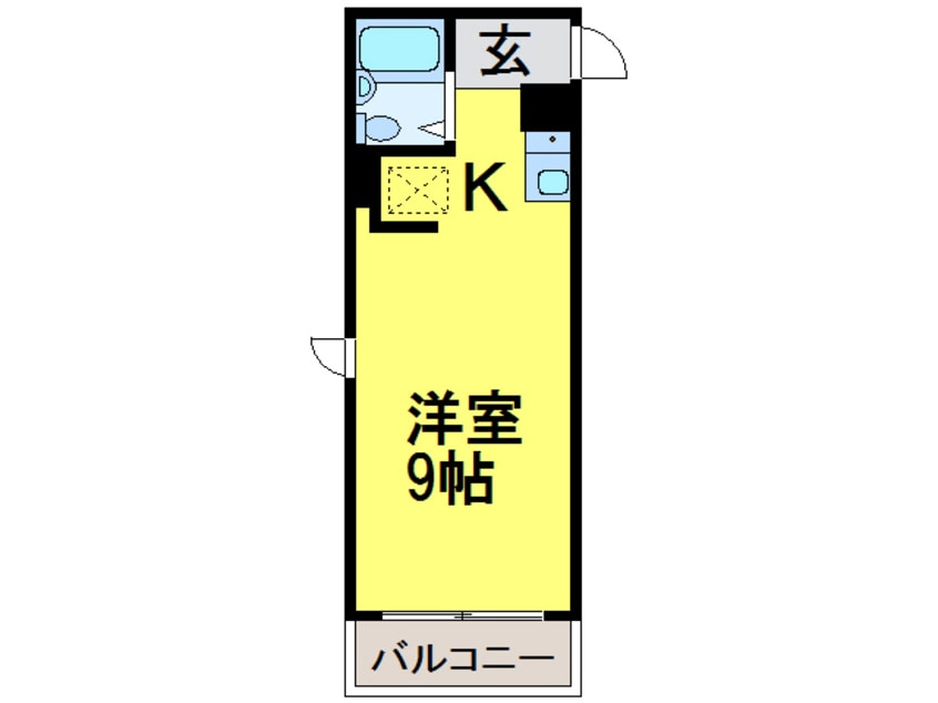 間取図 ﾍﾞﾙﾃ酒々井