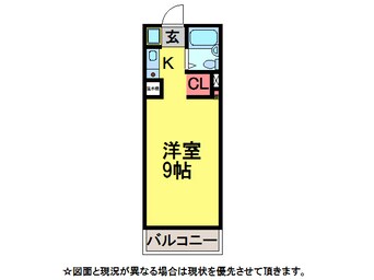 間取図 ﾍﾞﾙﾃ酒々井