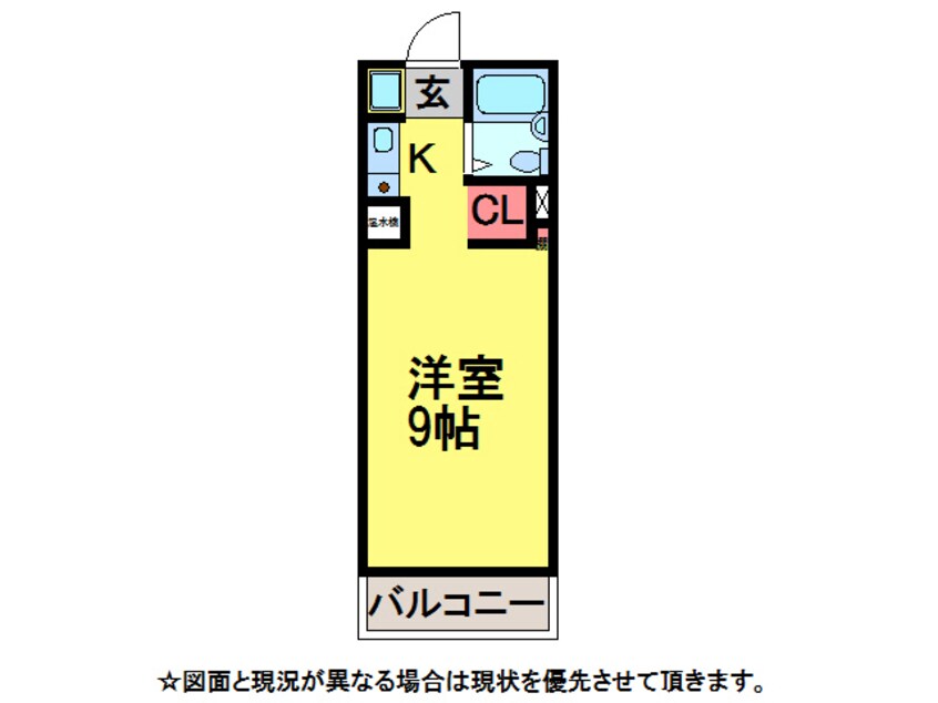 間取図 ﾍﾞﾙﾃ酒々井