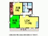 ﾍﾞﾙﾃﾞ御料A 2LDKの間取り