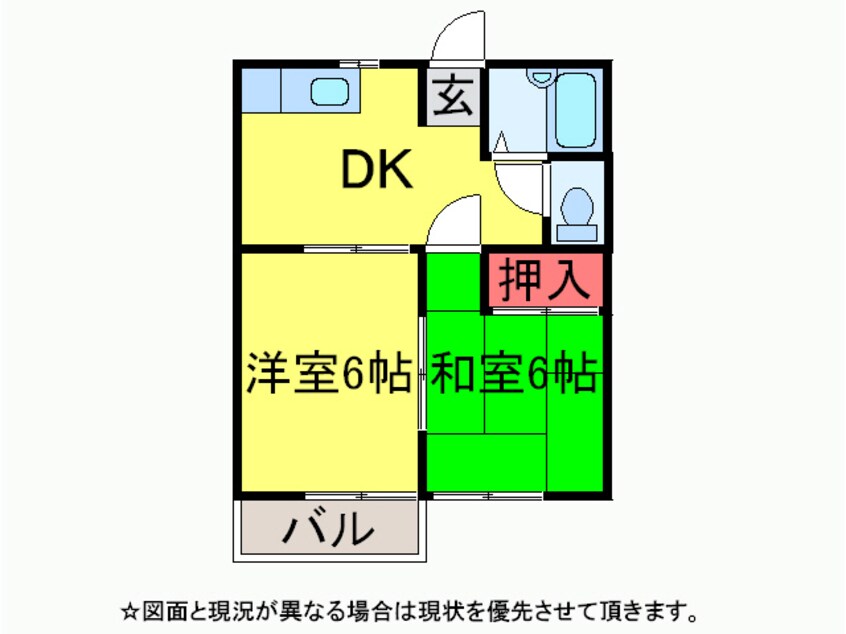 間取図 ﾒｿﾞﾝ21