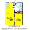 ｸﾞﾗﾝﾄﾞｰﾙC棟 1LDKの間取り