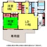 沼田邸 2LDKの間取り