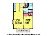 ﾄｳｨﾝｸﾙﾊｳｽ 1LDKの間取り