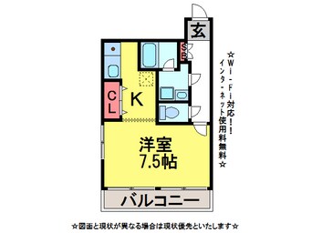 間取図 ﾐﾝﾄ ﾚｼﾞﾃﾞﾝｽ