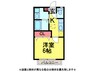 第5ﾛｰｽﾞﾊｲﾑ 1Kの間取り