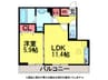 ﾄﾘｱﾉﾝ 1LDKの間取り
