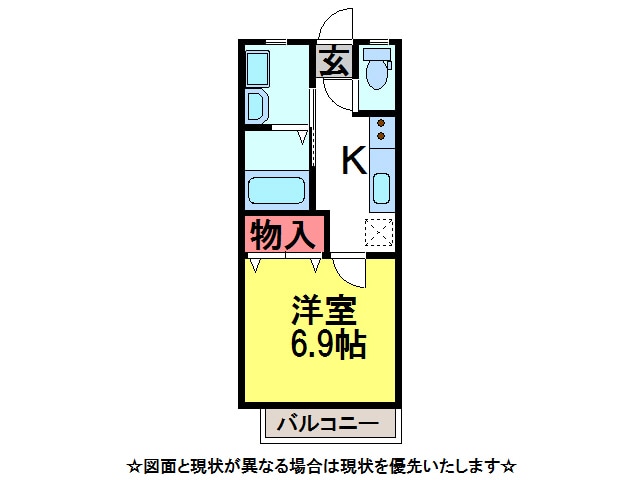 間取り図 ｴｸｾﾙｳﾞｨﾚｯｼﾞC