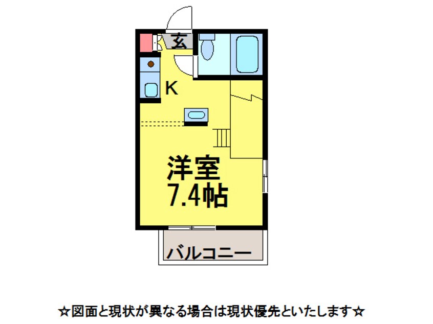 間取図 ｿﾚｰﾙ富里