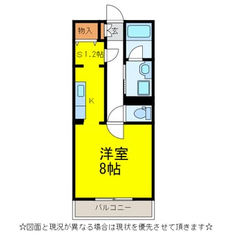 間取図 ﾊﾟﾚｯﾄｱｲ公津の杜