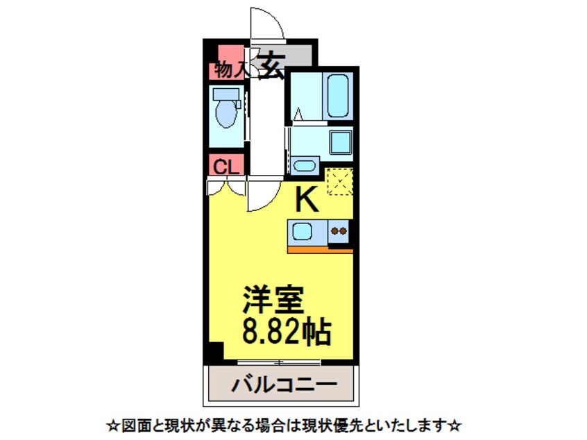 間取図 ｿﾚｲﾕｱｻﾉ