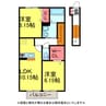 ｴﾐﾈﾝｽｺｰﾄ 2LDKの間取り