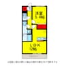 ｽｶｲﾌﾗｯﾄ 1LDKの間取り