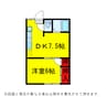 ﾊｲﾑ司 1DKの間取り