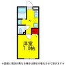 ﾄﾞﾑｽ成田 1Kの間取り