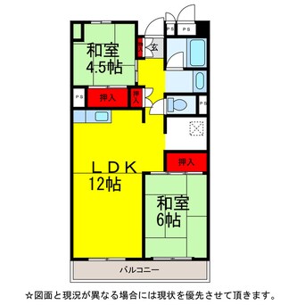 間取図 ﾋﾞﾚｯｼﾞﾊｳｽ成田吾妻ﾀﾜｰ1号棟