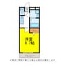 ﾍﾞﾙﾃﾞｭｰﾙ公津の杜 1Kの間取り