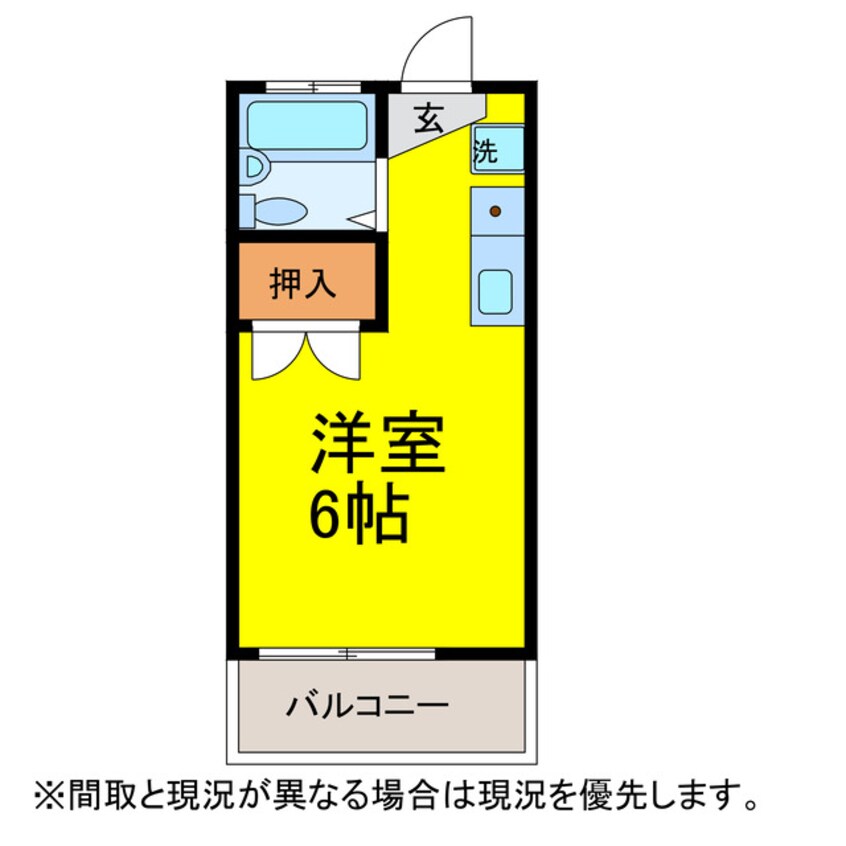 間取図 ｼﾞｮｲﾌﾙﾊｲﾂB棟