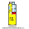 ｽﾀﾂｨｵｰﾈAJIKI 1Kの間取り